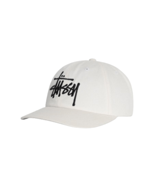 Stussy Merch Contraste Blanc Casquette
