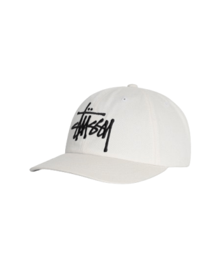 Stussy Merch Contraste Blanc Casquette