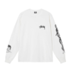 Stussy Merch Toison Blanc Sweatshirt