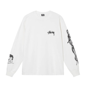 Stussy Merch Toison Blanc Sweatshirt
