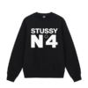 Stussy Merch N4 Noir Sweatshirt