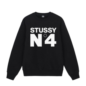 Stussy Merch N4 Noir Sweatshirt