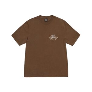 Stussy Merch Built to Last Brun Shirt