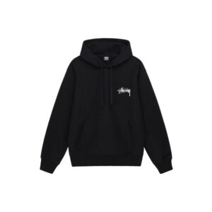 Stussy Merch Applique Dés Noir Sweat