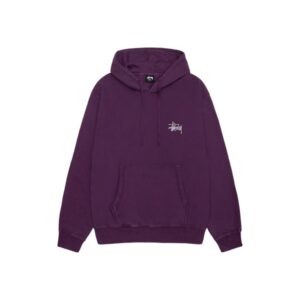 Stussy Merch Outline Violet Hoodie