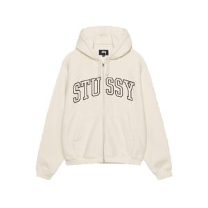 Stussy Merch Outline Blanc Hoodie
