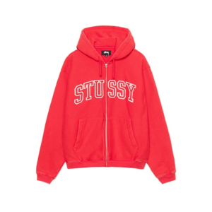 Stussy Merch Outline Rougeâtre Hoodie