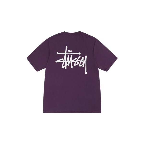 T-Shirt-Stussy-Violet