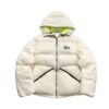 Stussy Merch Basique Blanc Cassé Veste