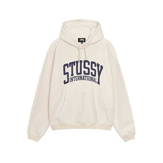 Relaxed-Stussy-Hoodie-International Stussy capuche décontracté Pull