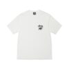 Stussy Merch Lion Rasta Blanc Shirt