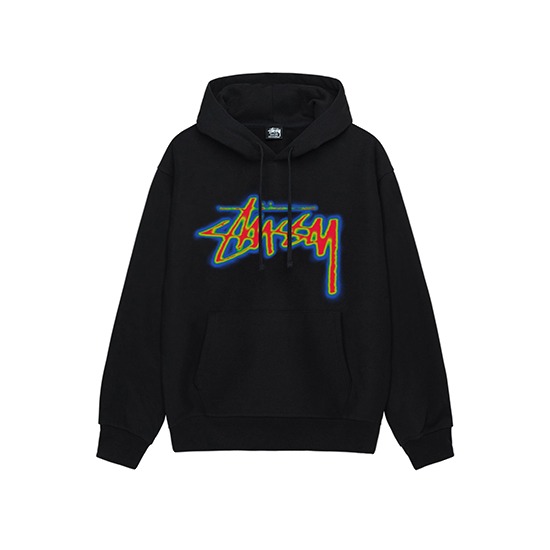 Stussy-Thermal-Stock-Hoodie Stussy capuche thermique Pull