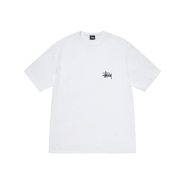 T-Shirt-Stussy-Blanc-1 Stussy Merch Blanc Shirt