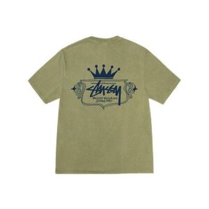 Stussy Merch Construit pour durer vert Maillot