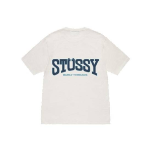 Stussy Merch Burly Threads Blanc Maillot