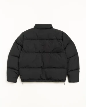 Stussy Merch En Nylon Noir Doudoune