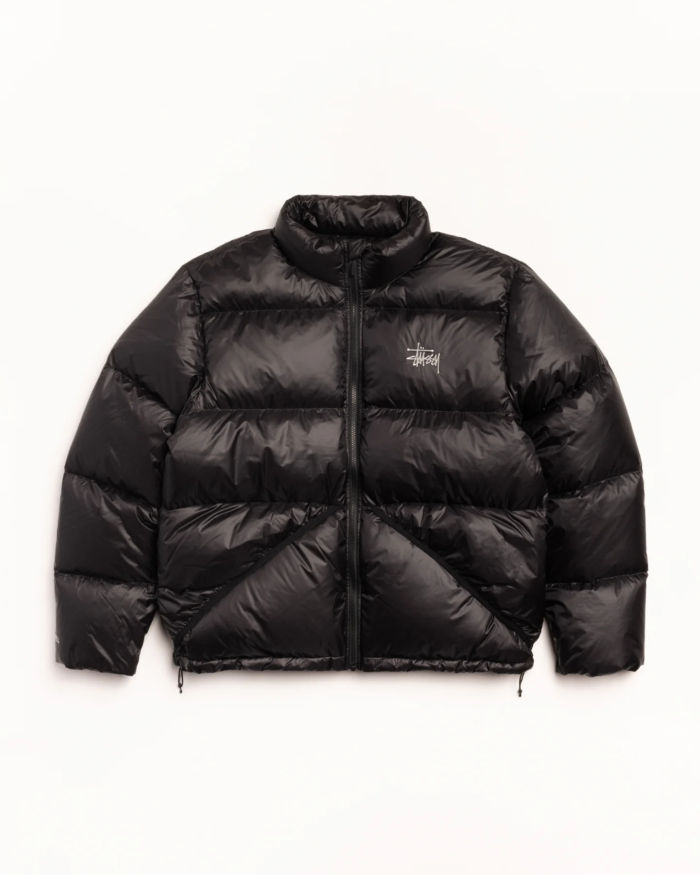 MICRO-RIPSTOP-DOWN-JACKET (1) Stussy Merch Micro Ripstop Noire Veste