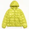 Stussy Merch capuche mi-lourde jaune Veste