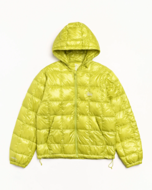 Stussy Merch mi-lourde jaune Doudoune