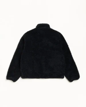 Stussy Merch Sherpa Noire Doudoune