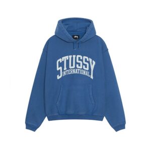 Stussy Merch capuche International Bleu Hoodie
