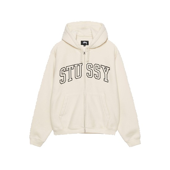 Stussy-Outline-Zip-Hoodie (1) Stussy Merch capuche zippé Outline Hoodie