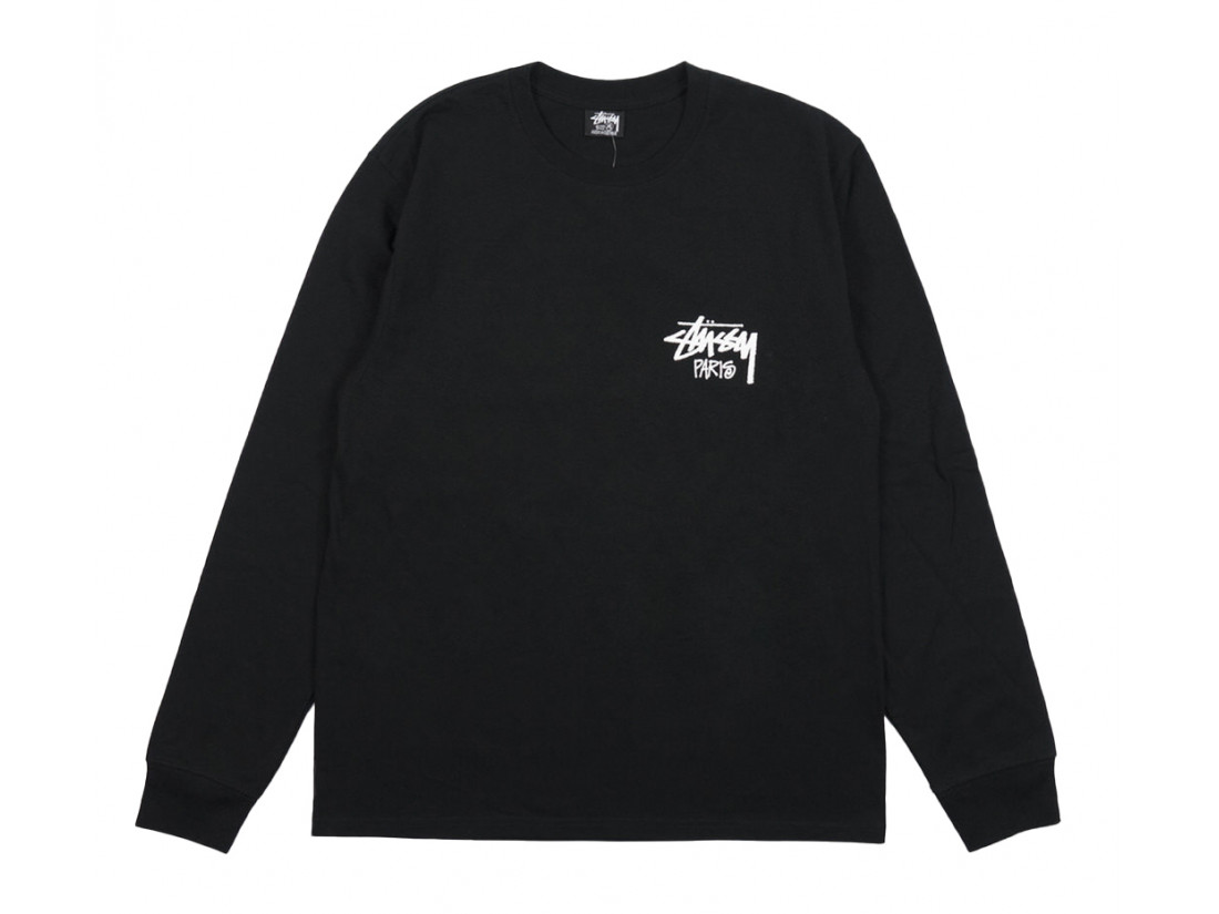 Stussy-Paris-Black-Sweatshirt-1 (1) Stussy Merch Paris Black Sweat