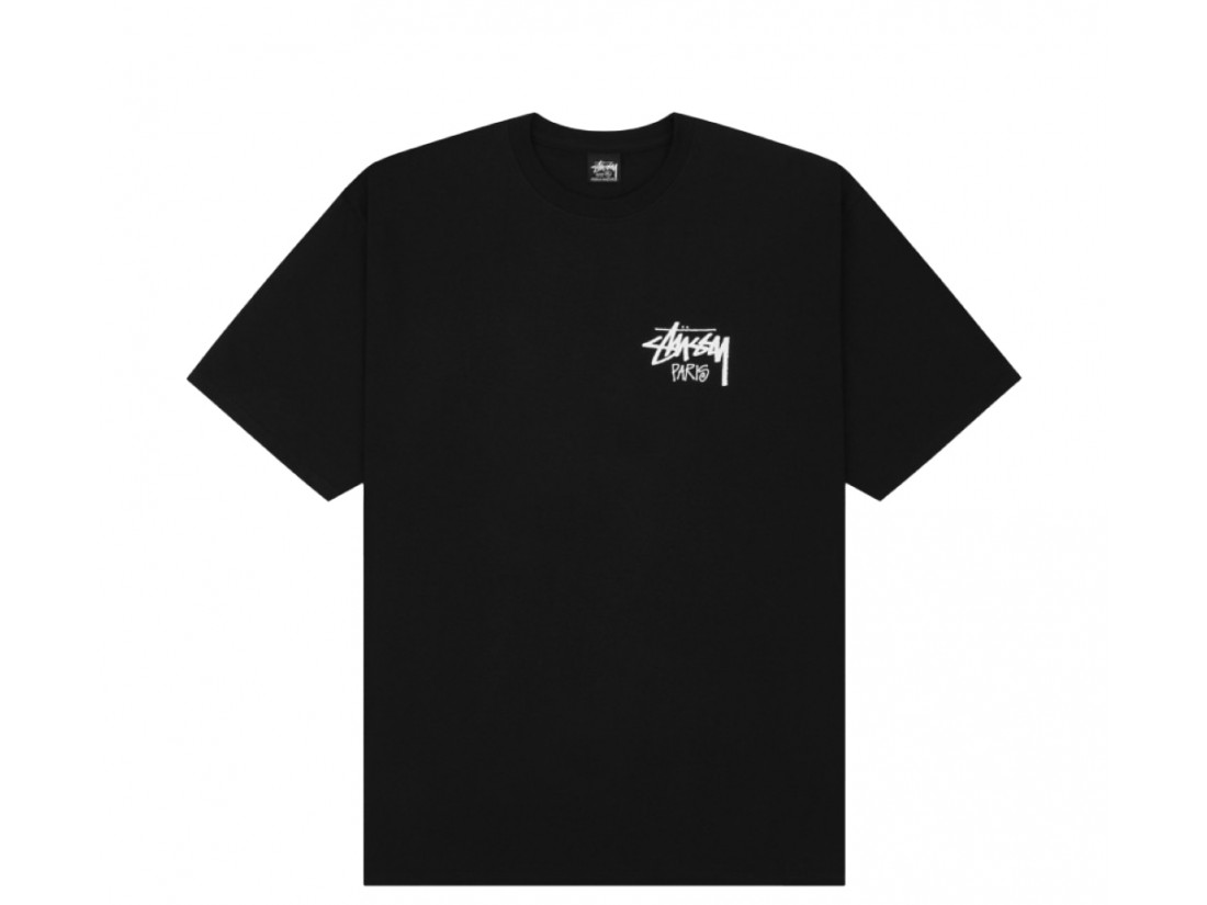 Stussy-Paris-Black-Tee-1 (1) Stussy Merch Paris Noir Tee