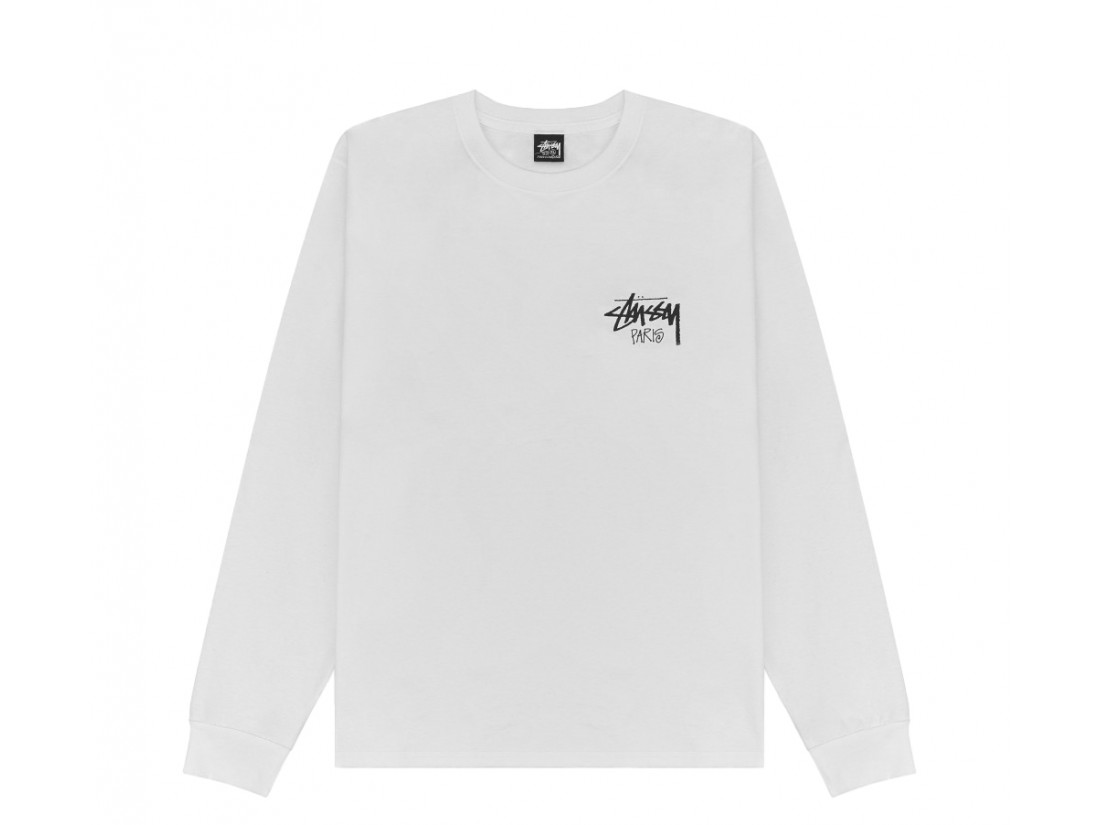Stussy-Paris-White-Sweatshirt-1 (1) Stussy Merch Paris White Sweat