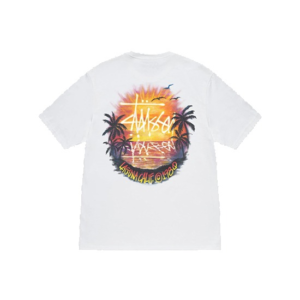 Stussy Merch Sunset Blanc Tee