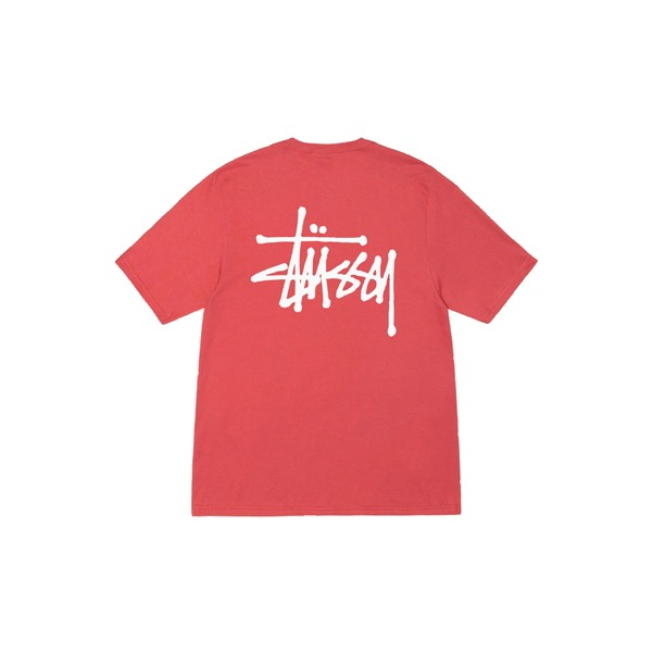 T-shirt-Stussy-rouge (1) Stussy Merch rouge Maillot