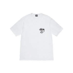 Stussy Merch Tuff Stuff Blanc Tee