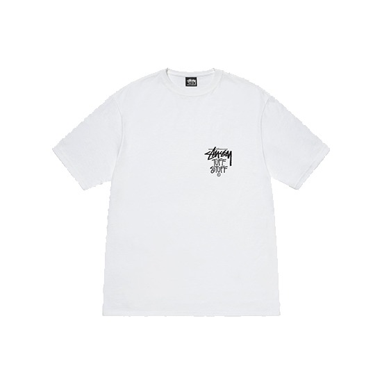 Tuff-Stuff-Stussy-T-Shirt-White-1 (2) Stussy Merch Tuff Stuff Blanc Tee